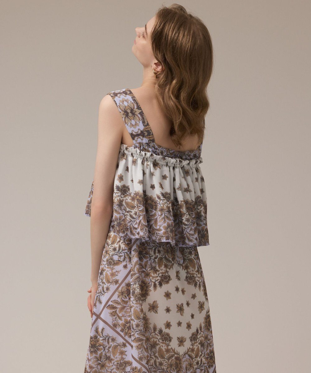 GRACE CONTINENTAL マルチWAYシフォンワンピース