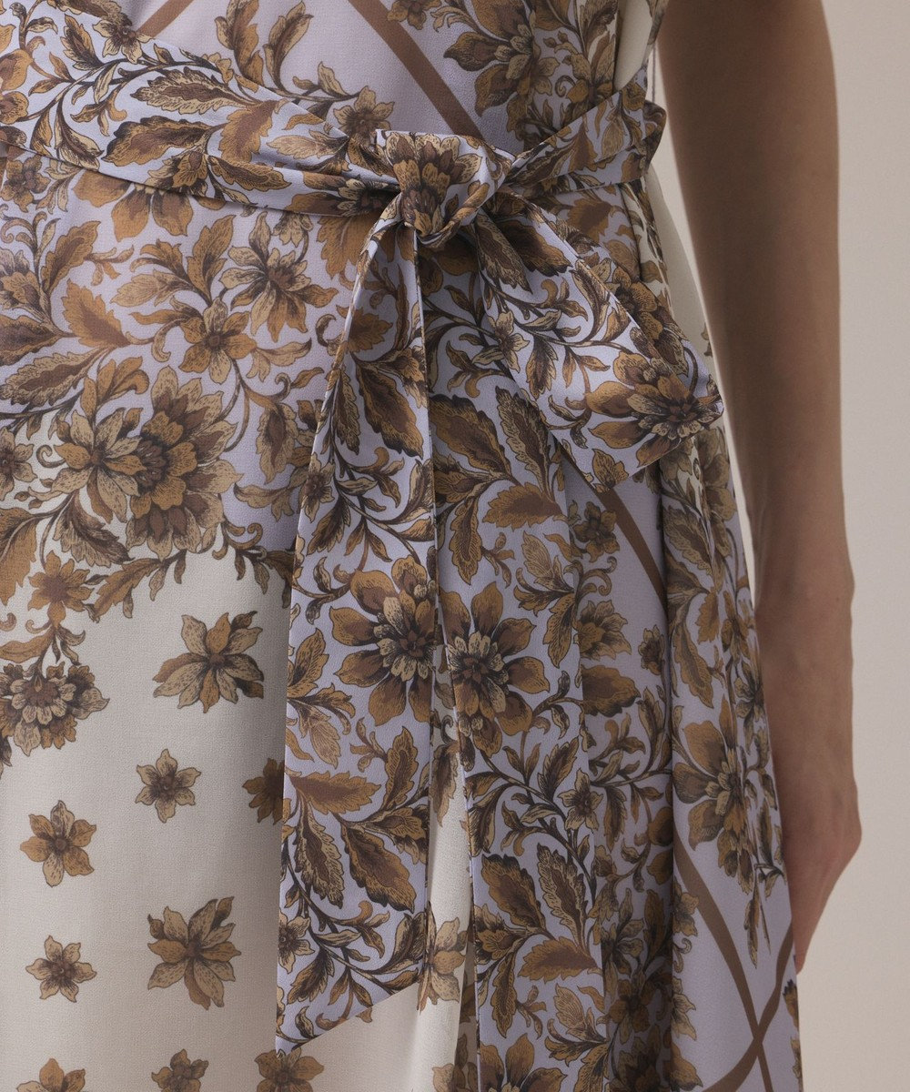 GRACE CONTINENTAL マルチWAYシフォンワンピース