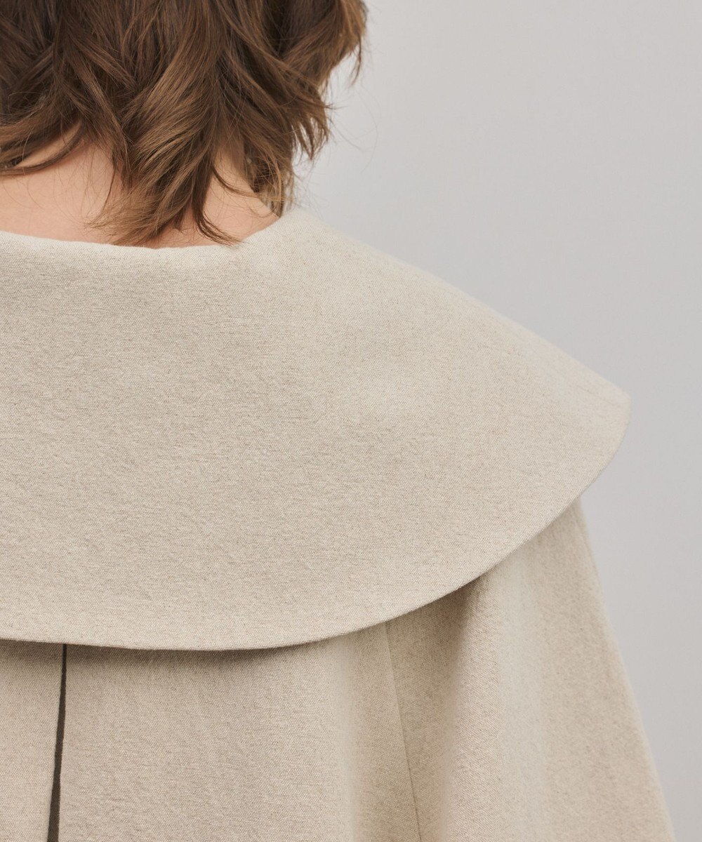 GRACE CONTINENTAL リネンオックスケープジャケット 