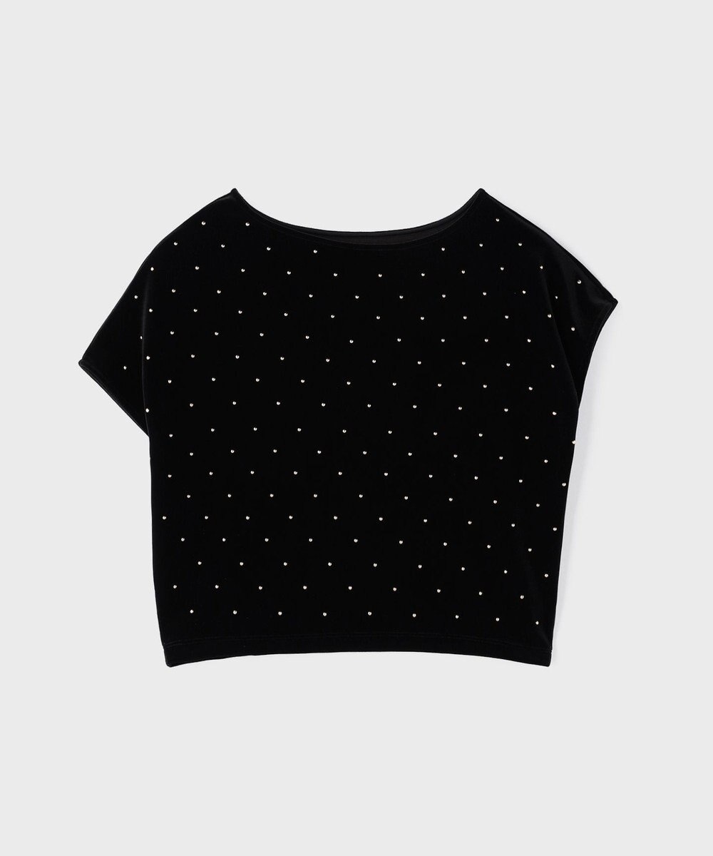 GRACE CONTINENTAL ベロアルーズカットトップ 