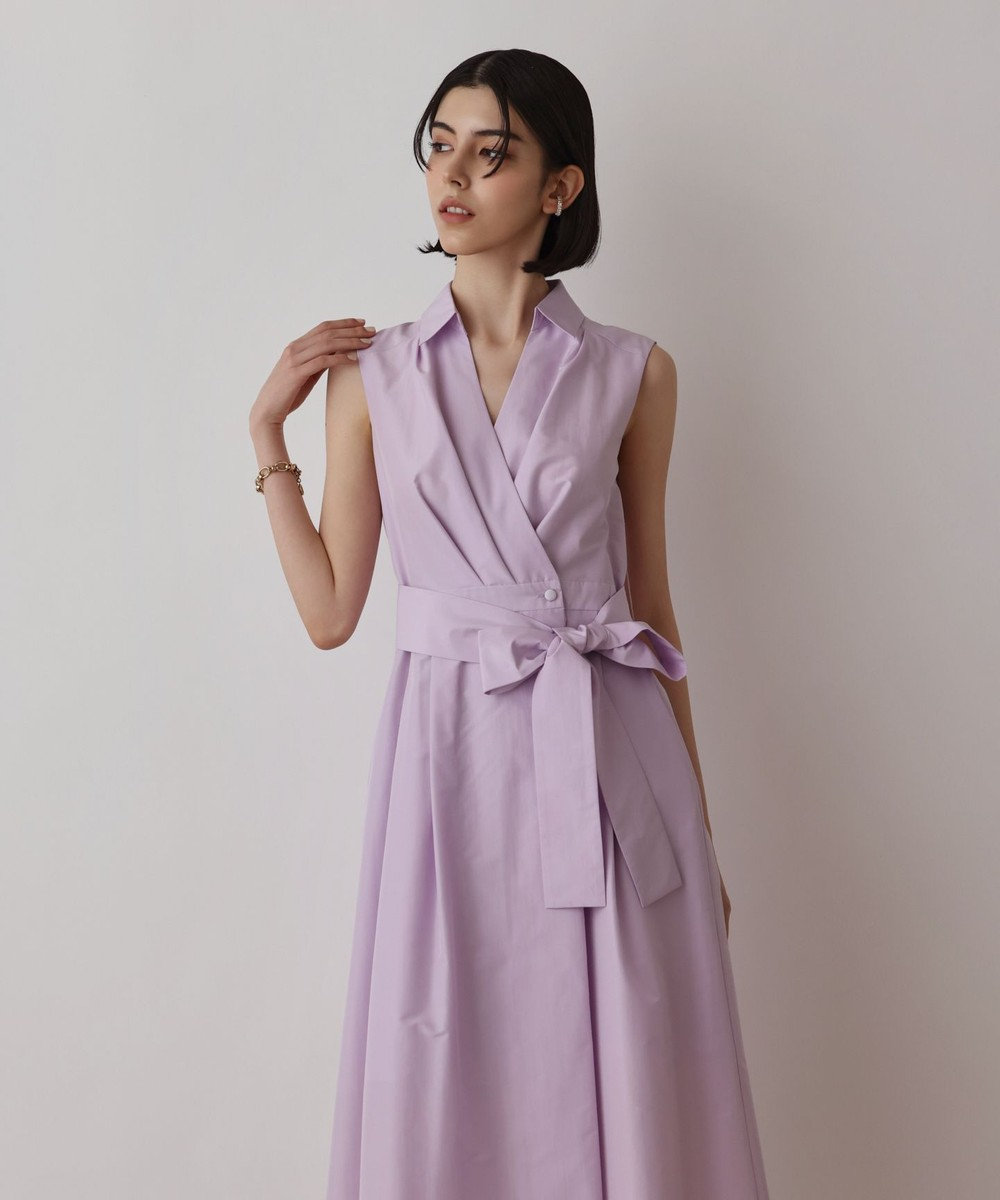 GRACE CONTINENTAL トリアセコットンワンピース