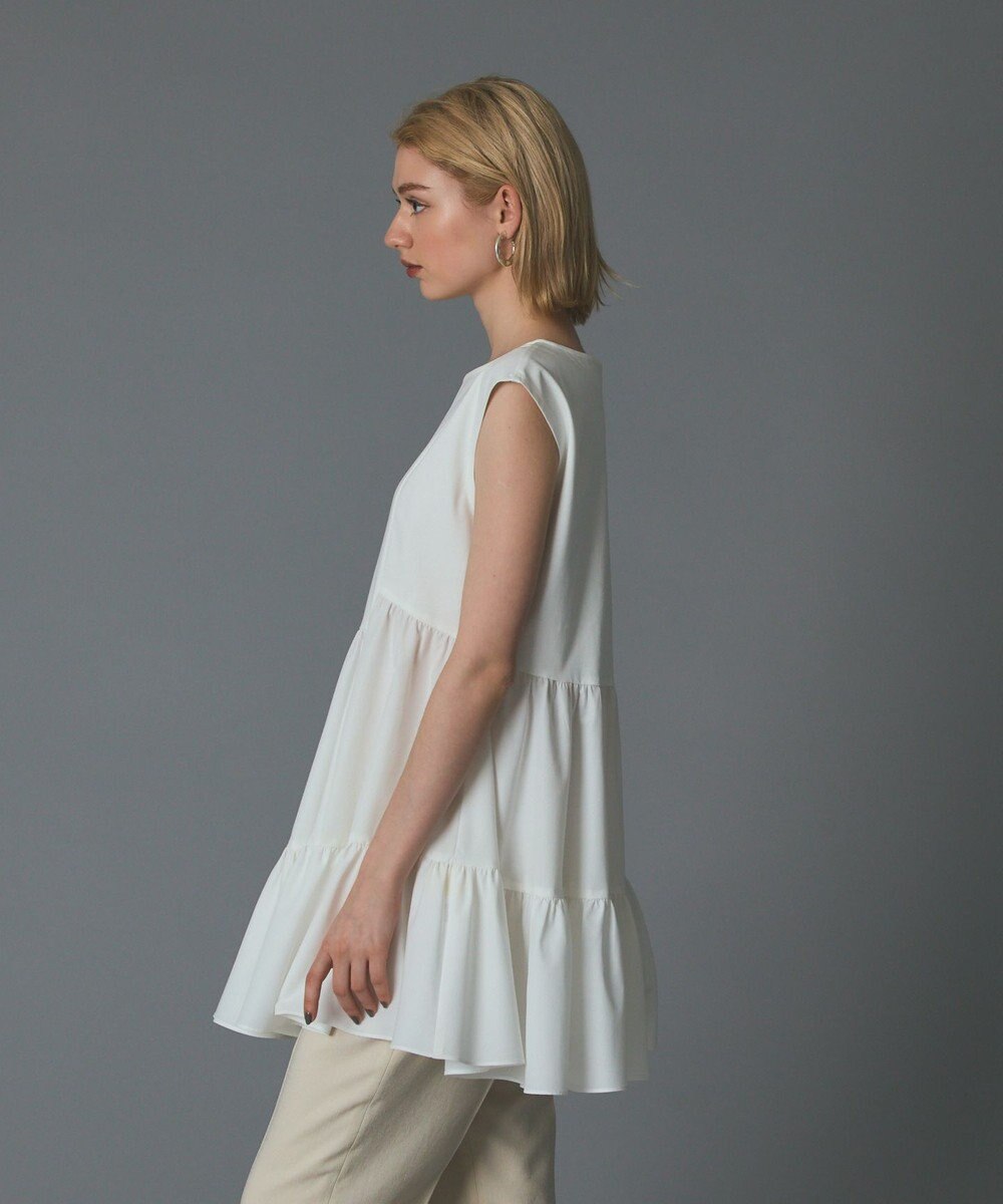 GRACE CONTINENTAL フレア切替カットトップ 