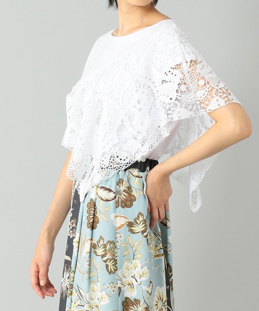激安通販サイト 刺繍レーストップ CONTINENTAL GRACE | CONTINENTAL GRACE / シャツ/ブラウス(長袖/七分)