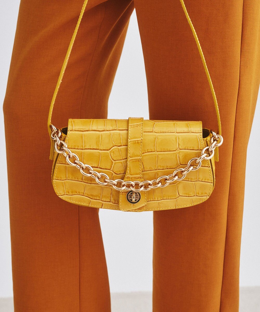 ZARA イエロー　黄色　ハンドバッグ　最終値下げ