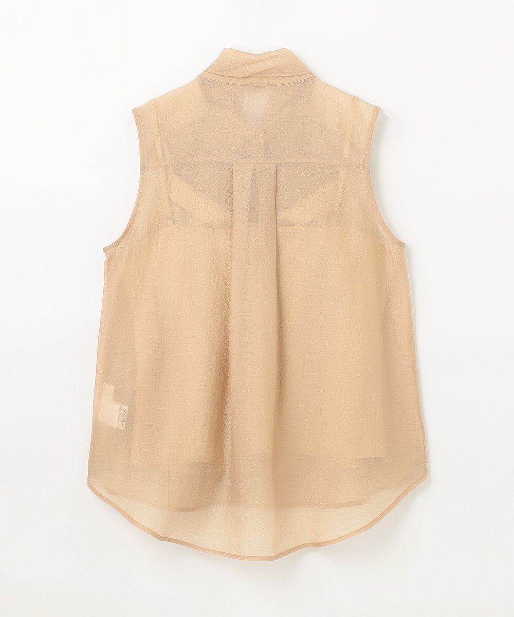 GRACE CONTINENTAL シアーボウタイノースリーブ 