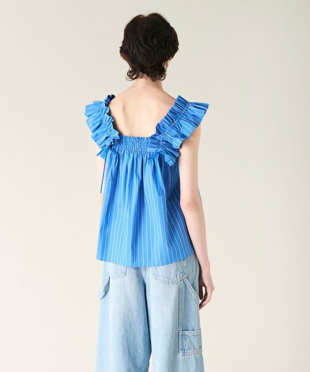 GRACE CONTINENTAL ショルダーフリルトップ