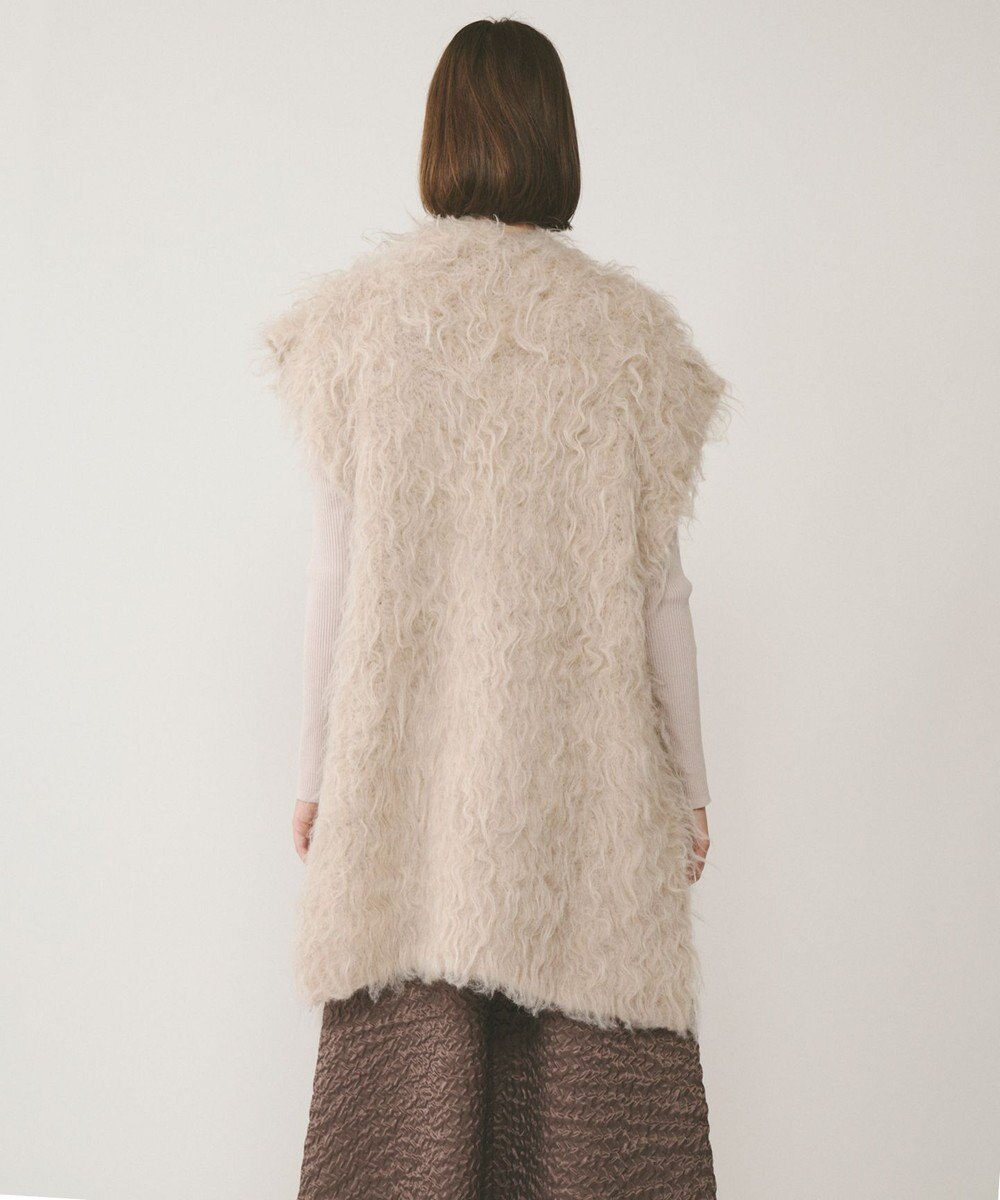 GRACE CONTINENTAL 起毛ニットベスト