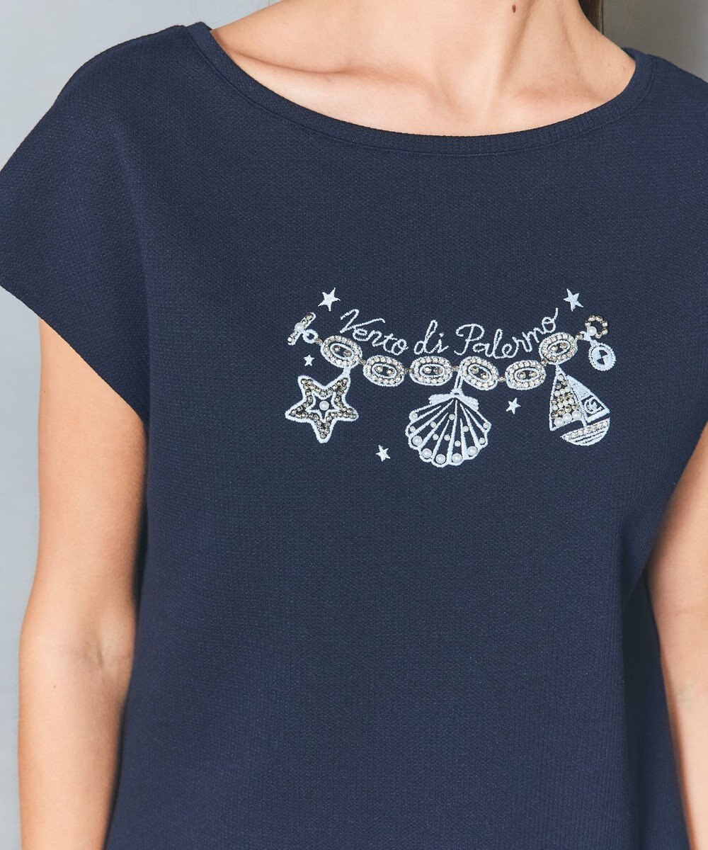 GRACE CONTINENTAL シェルモチーフフレンチT 