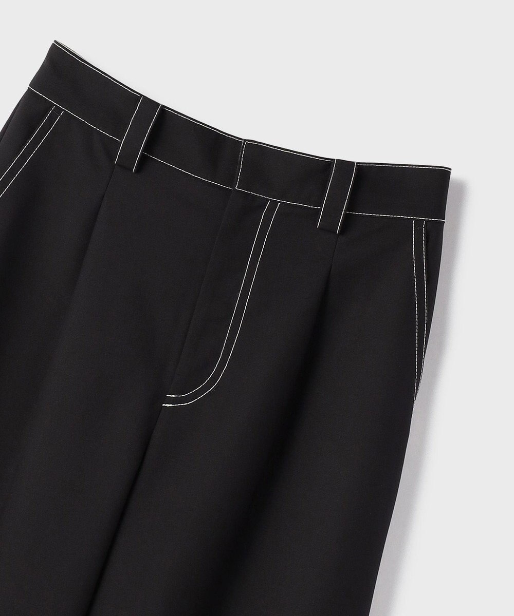 GRACE CONTINENTAL タックカーブパンツ 