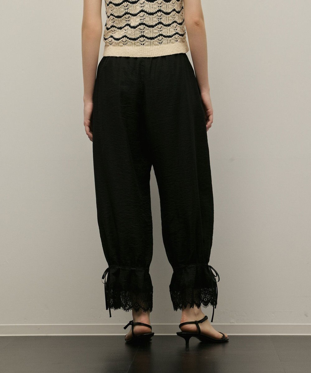 GRACE CONTINENTAL ドロストクロップドパンツ 