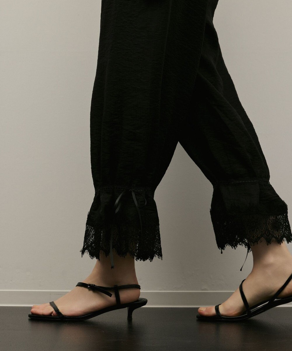 GRACE CONTINENTAL ドロストクロップドパンツ 