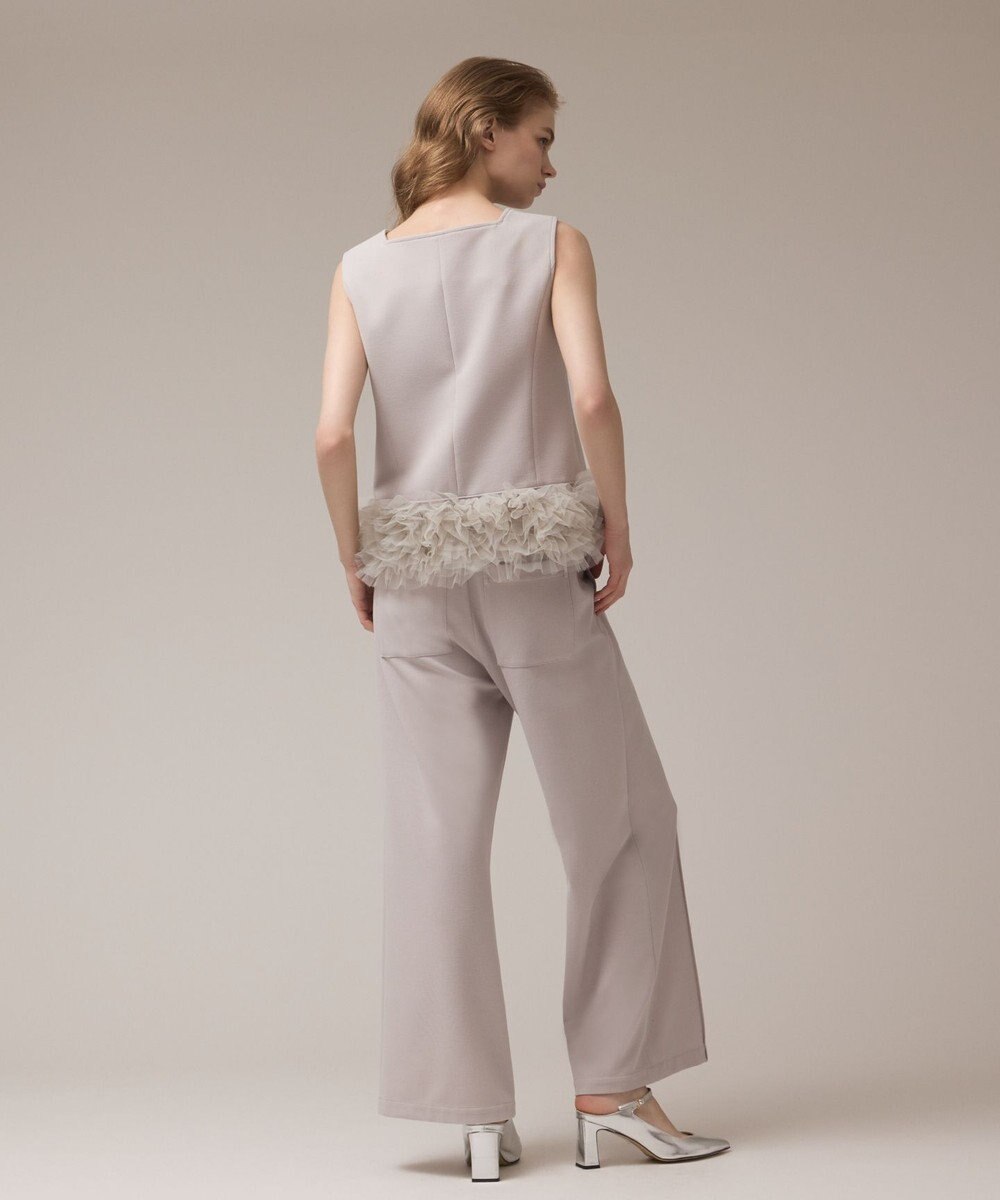 GRACE CONTINENTAL チュールヘムカットトップ 