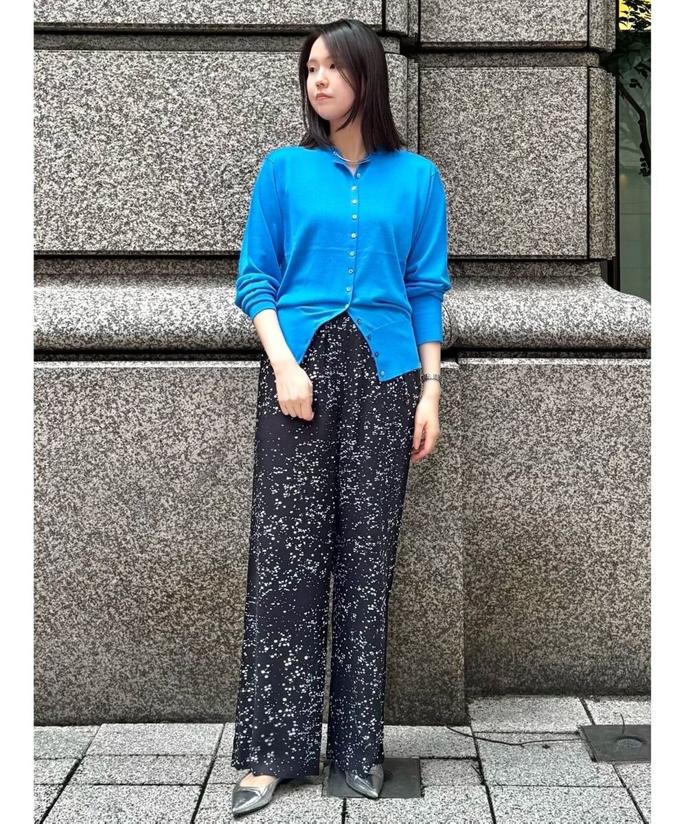 GRACE CONTINENTAL ウールシルクニットカーディガン 