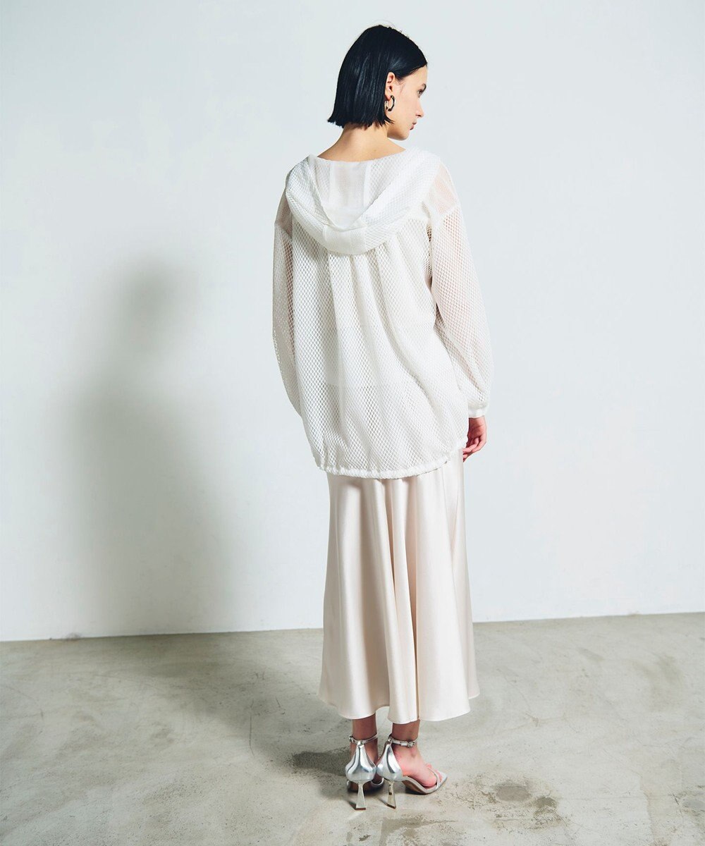 GRACE CONTINENTAL メッシュコンビフーディー