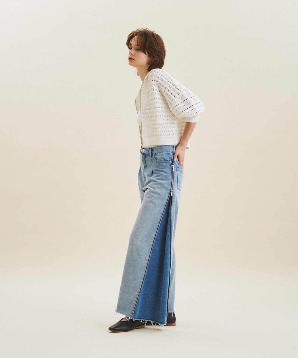 GRACE CONTINENTAL クリアビジューパーカー