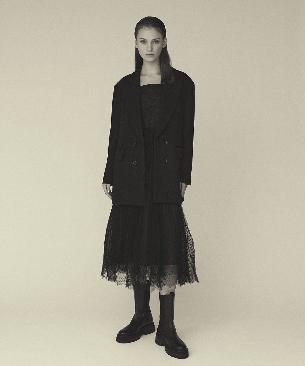 GRACE CONTINENTAL オーバーサイズコートジャケット 