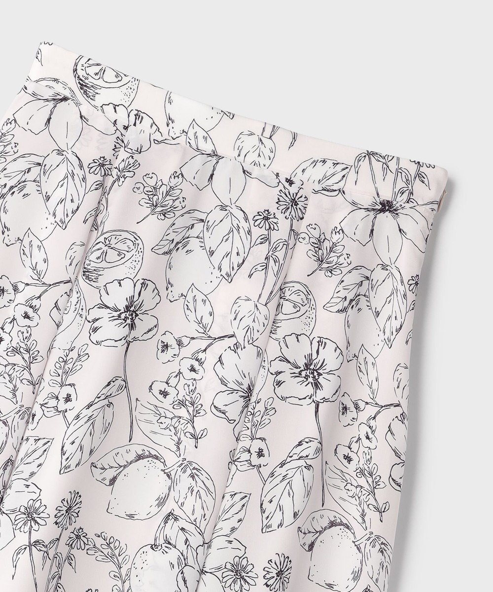 GRACE CONTINENTAL フルーツフラワープリントスカート 