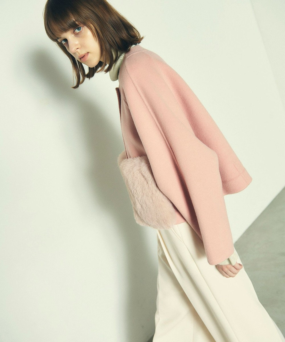 GRACE CONTINENTAL ファーポケットリバージャケット