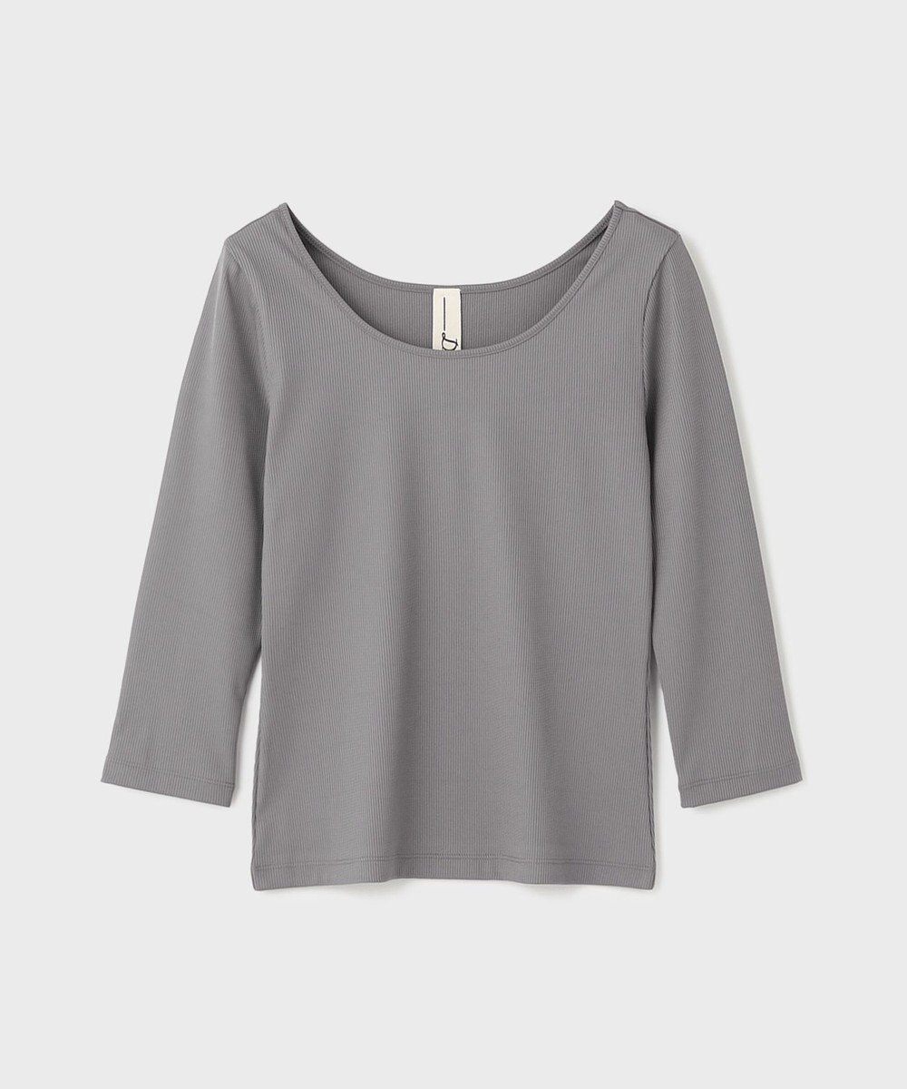 GRACE CONTINENTAL テレコボートネックトップ 