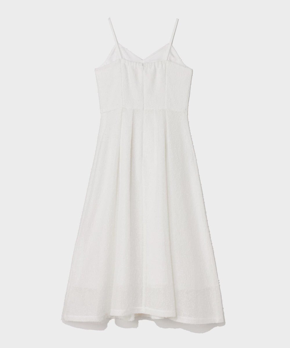 GRACE CONTINENTAL メッシュツイードキャミドレス 