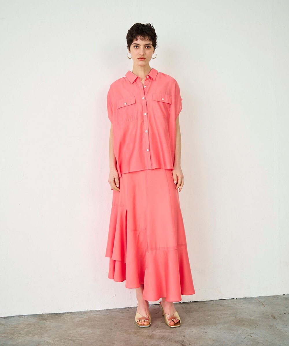 GRACE CONTINENTAL イレギュラーヘムスカート 