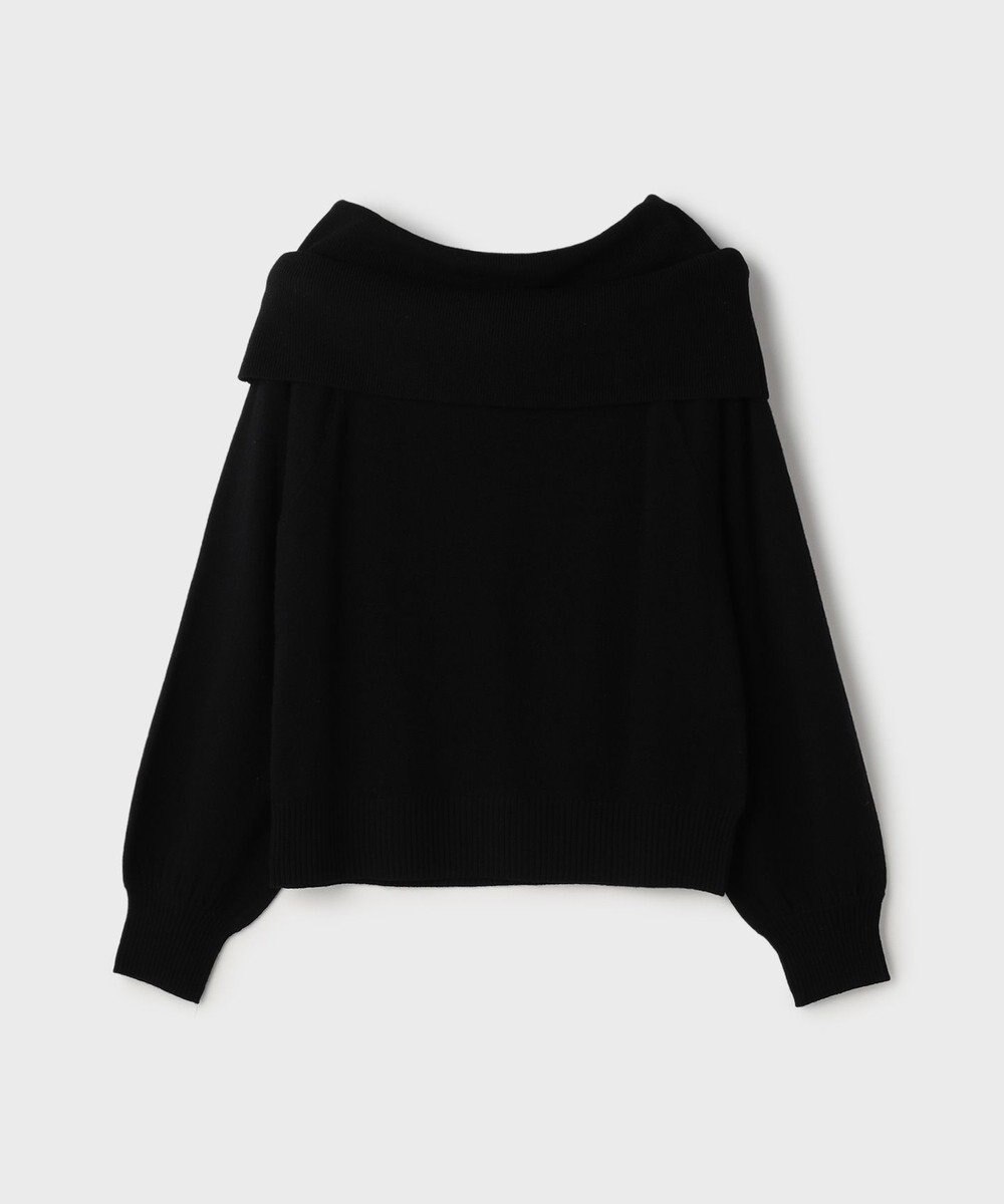 GRACE CONTINENTAL ウールオフショルニットトップ 