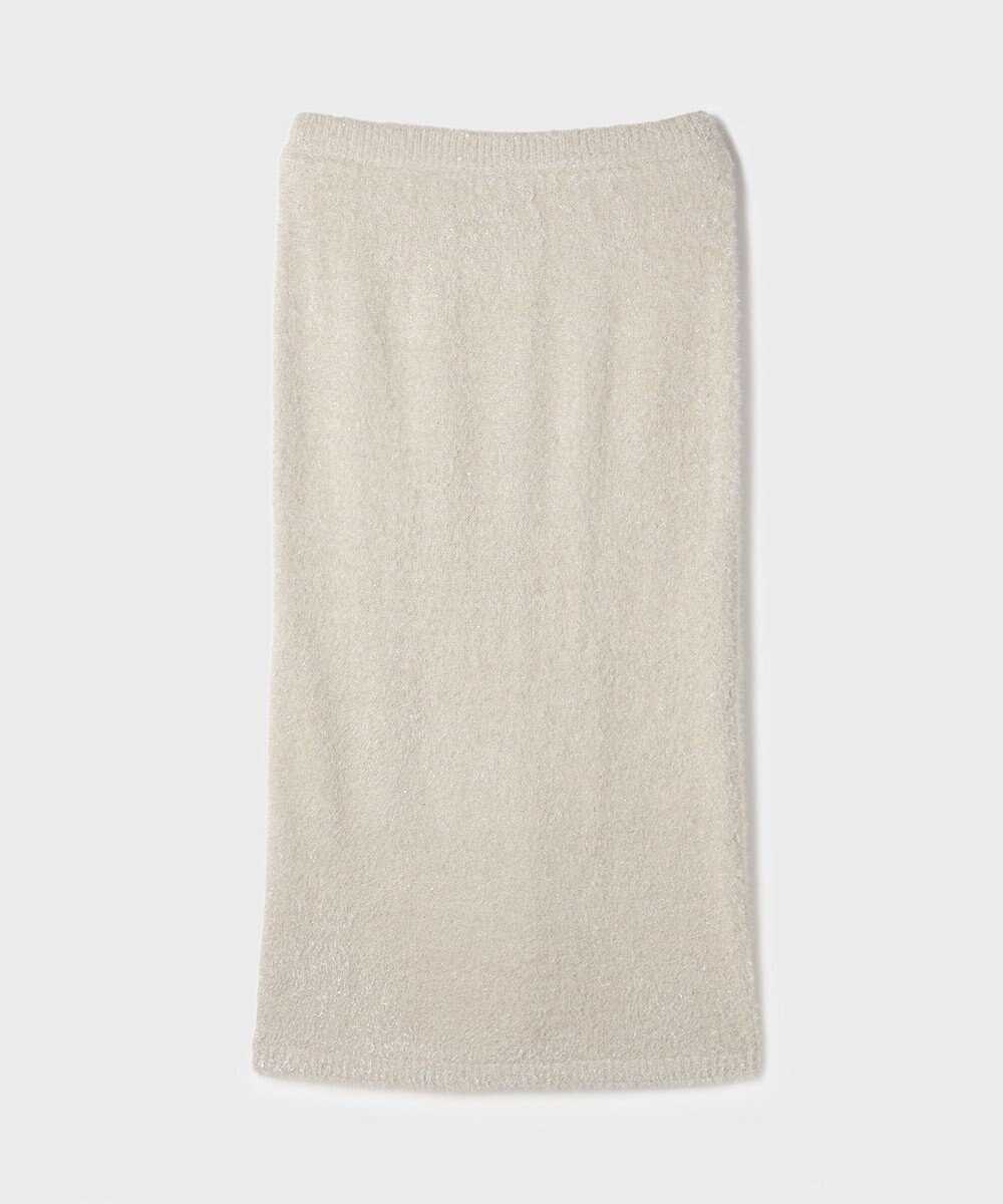 GRACE CONTINENTAL ラメフェザーニットスカート 