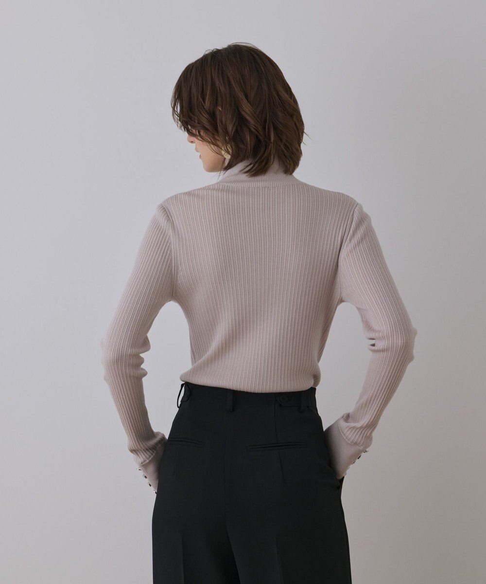 GRACE CONTINENTAL ウールハイゲージニットトップ 