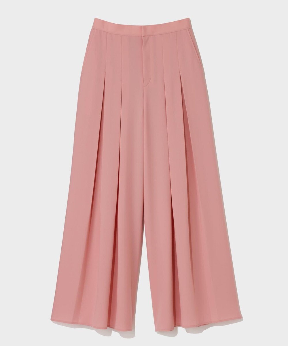 GRACE CONTINENTAL ボックスプリーツパンツ 