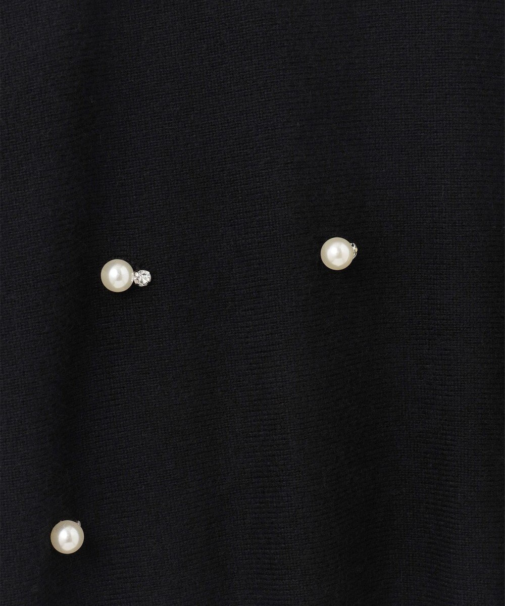 GRACE CONTINENTAL パールドットニットトップ
