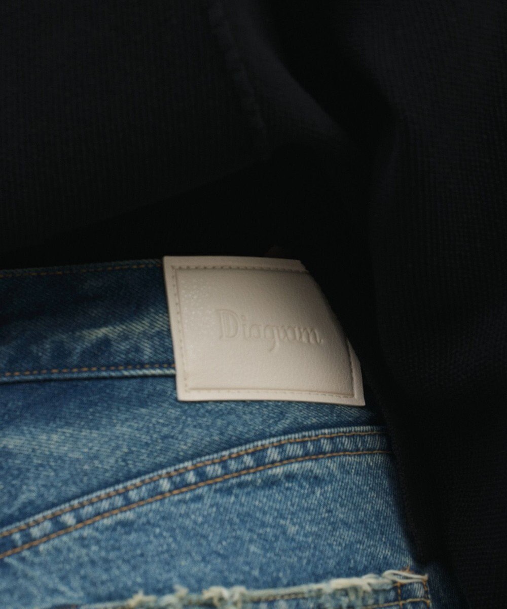 GRACE CONTINENTAL ワイドストレートデニムパンツ 