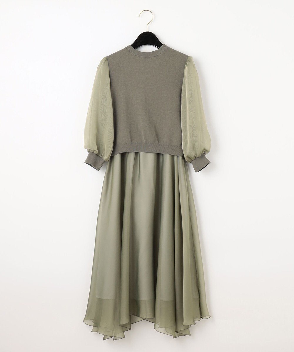 シアーコンビニットワンピース Grace Continental Grace Continental グレースコンチネンタル 通販