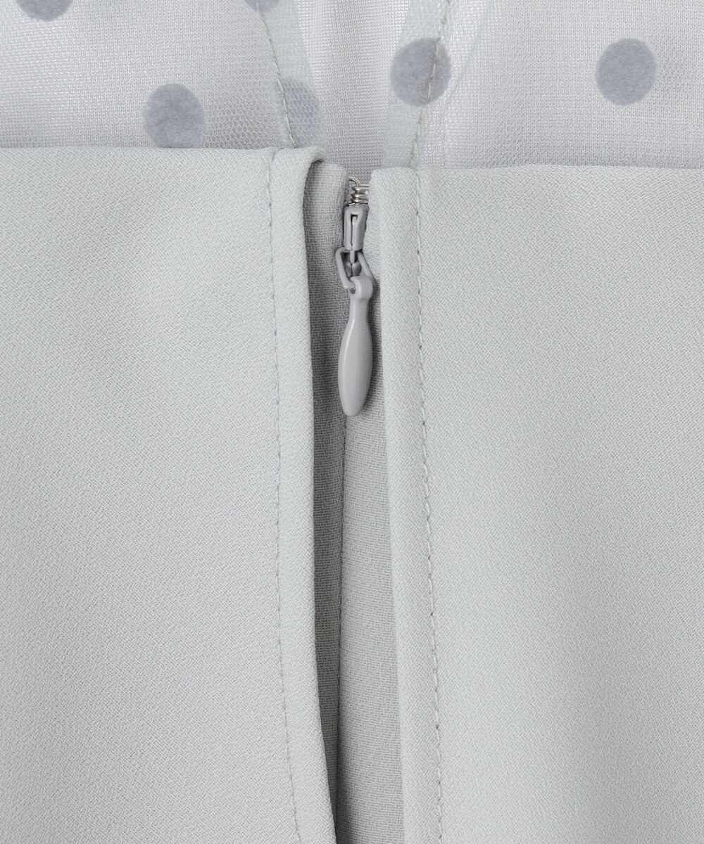 GRACE CONTINENTAL ドットチュールサロペット 