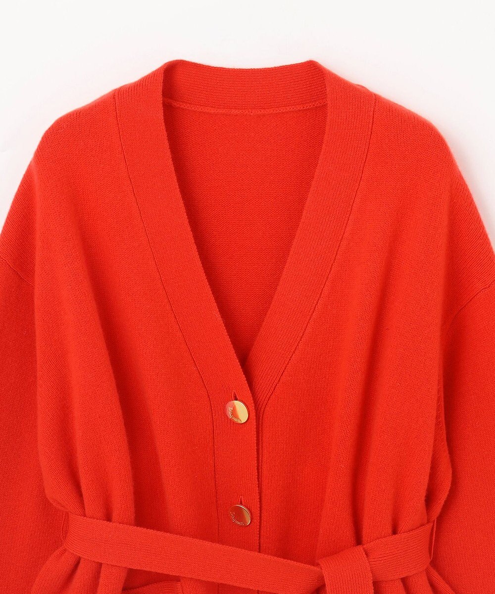 GRACE CONTINENTAL メリノウールニットカーディガン 