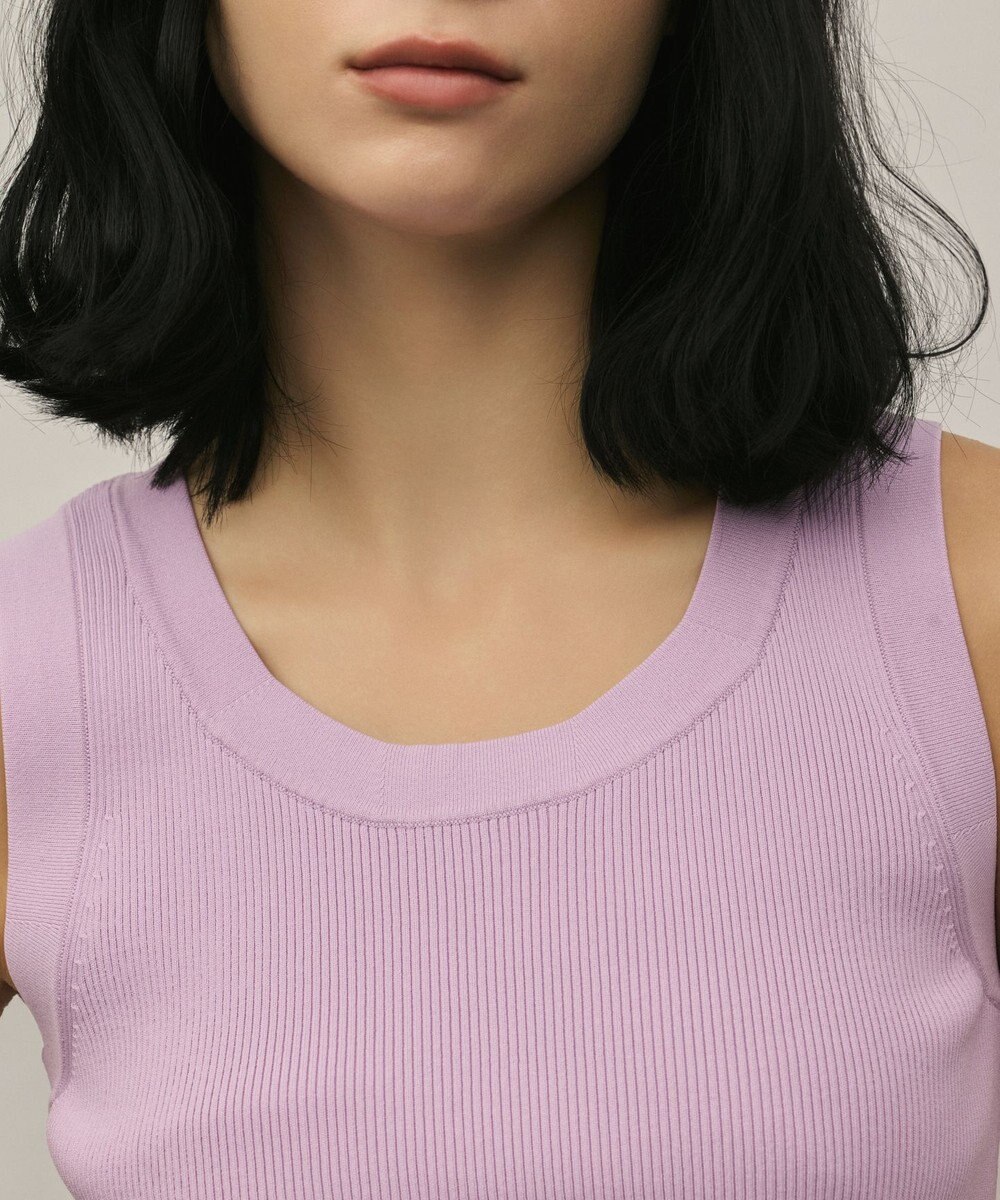 GRACE CONTINENTAL リブニットタンクトップ 