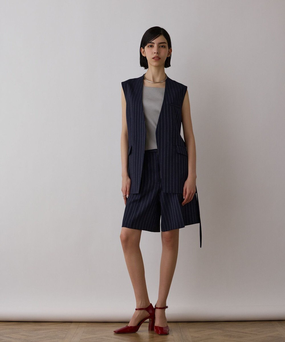 GRACE CONTINENTAL ブライトニットノースリーブ