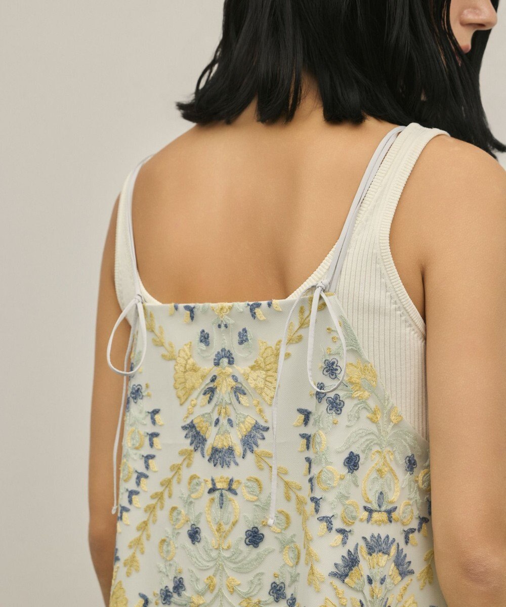 GRACE CONTINENTAL オーナメントembワンピース 