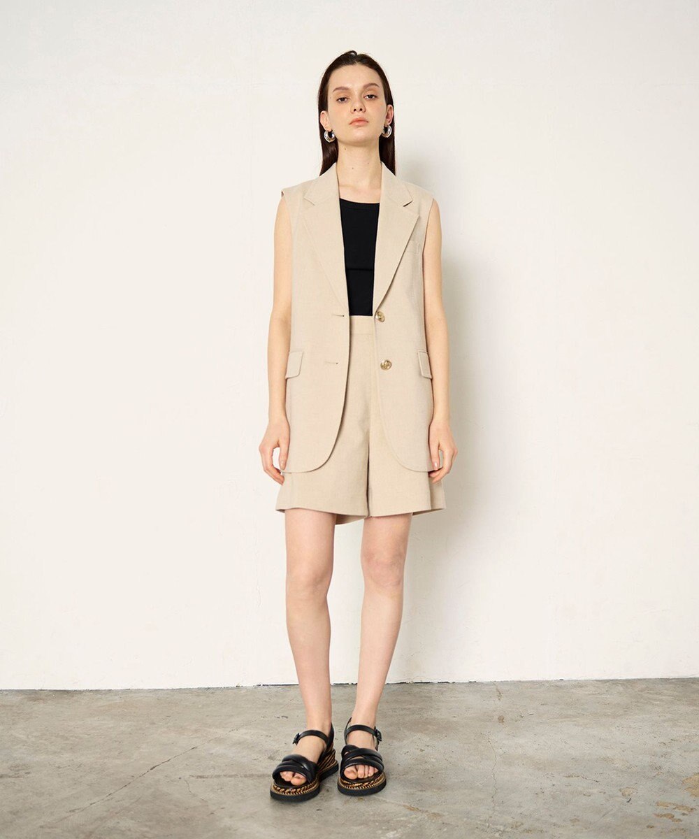 GRACE CONTINENTAL ブッチャーショートパンツ