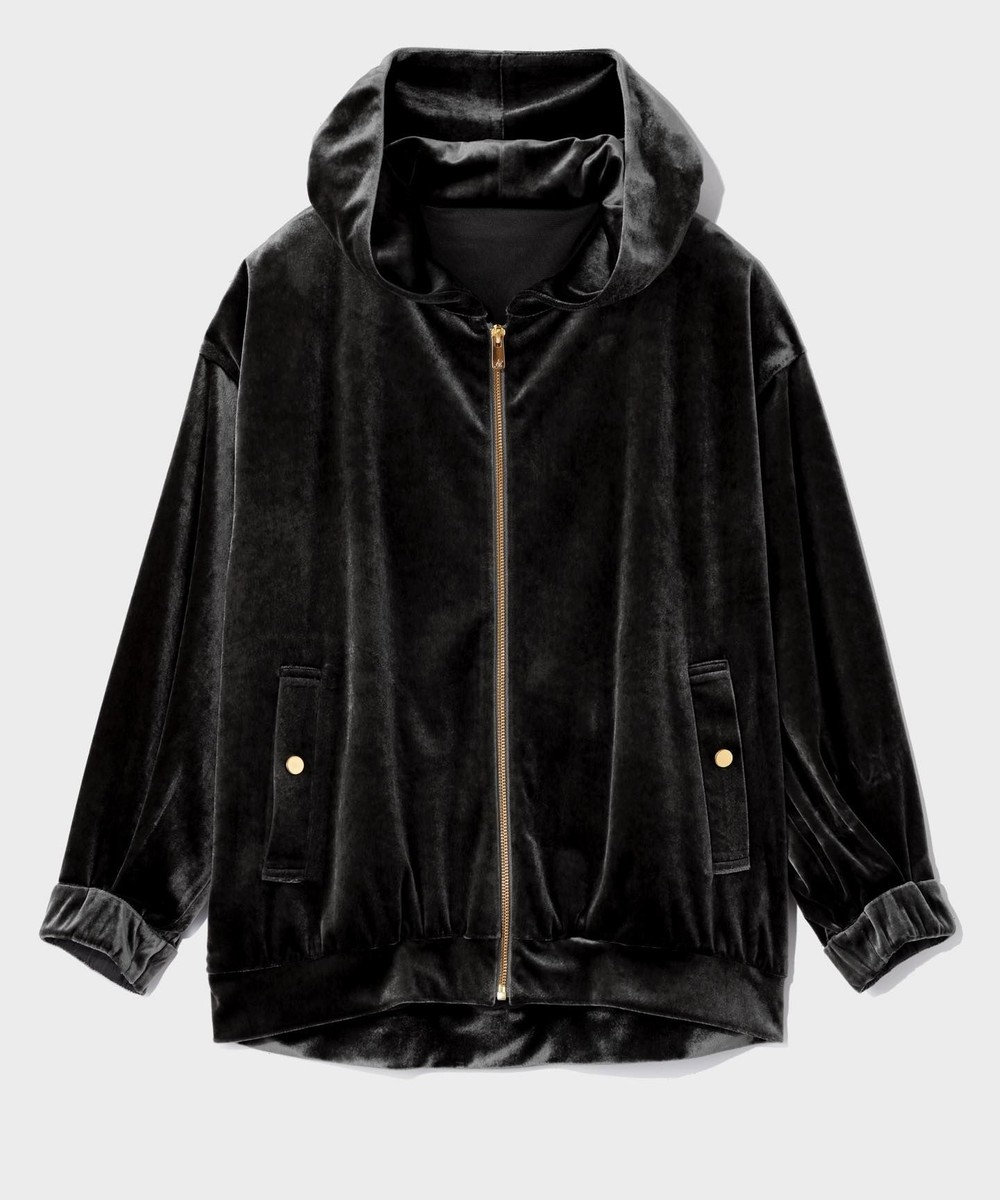 GRACE CONTINENTAL トリアセベロアフーディー