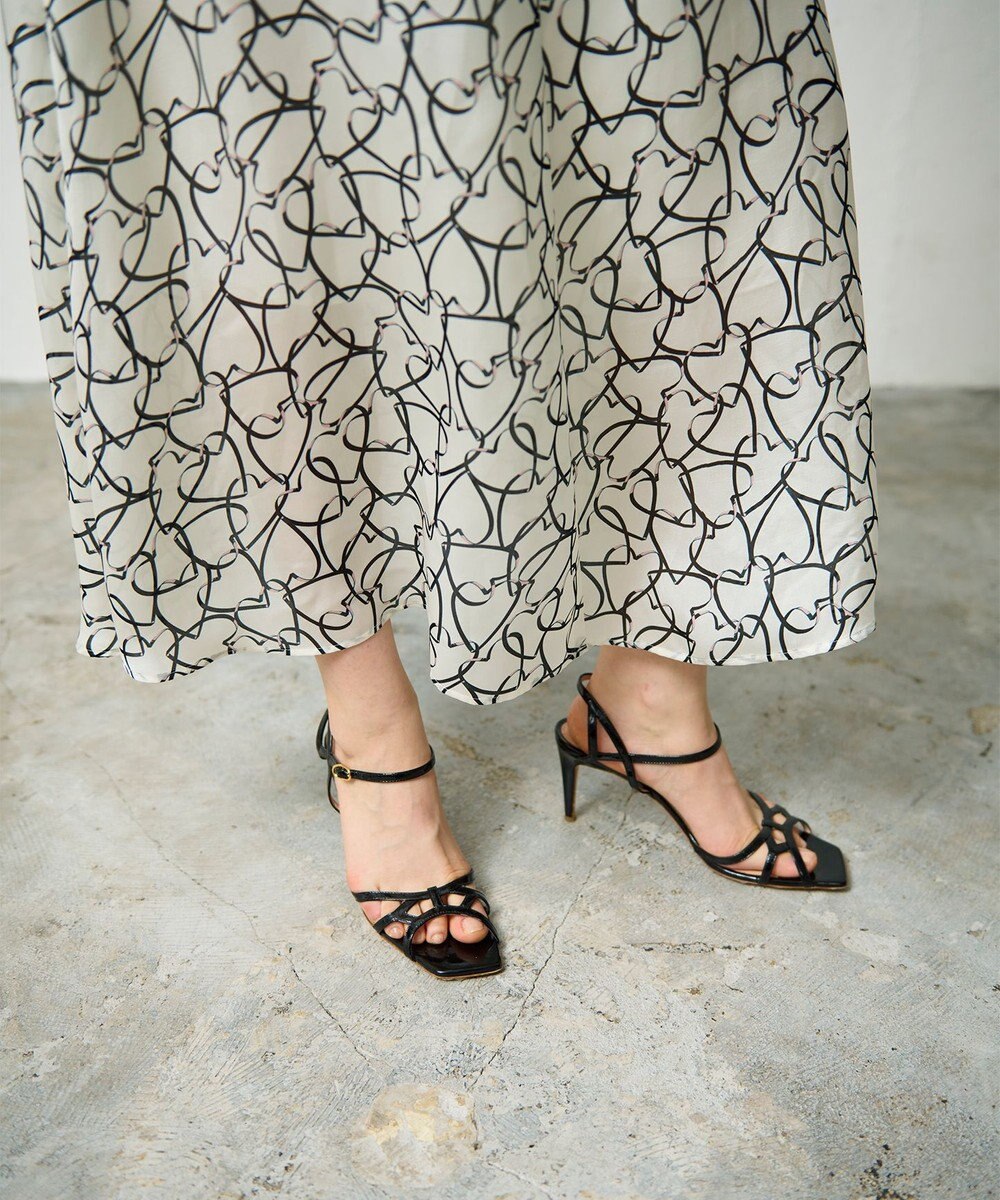 GRACE CONTINENTAL ラインハートキャミワンピース