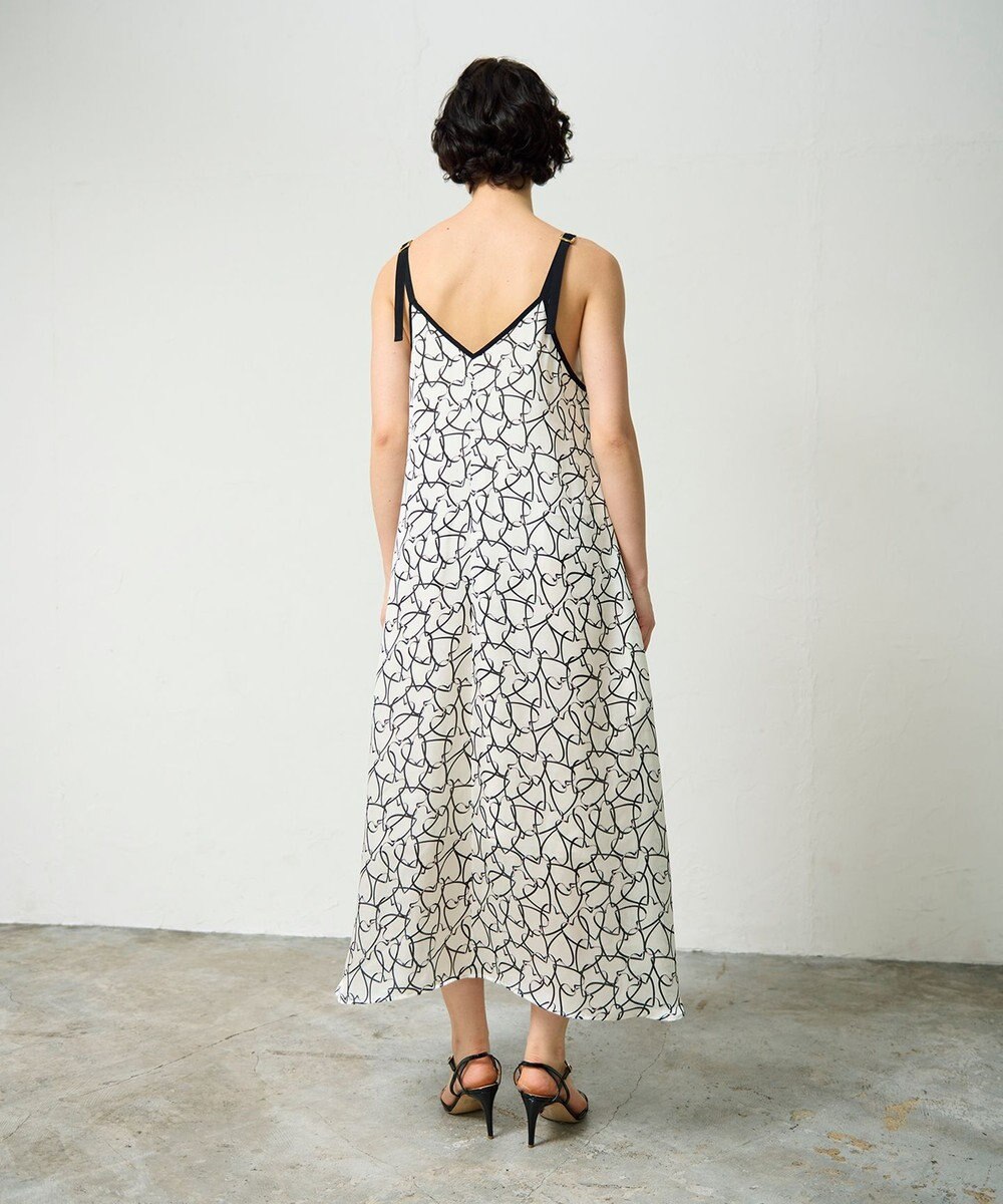 GRACE CONTINENTAL ラインハートキャミワンピース