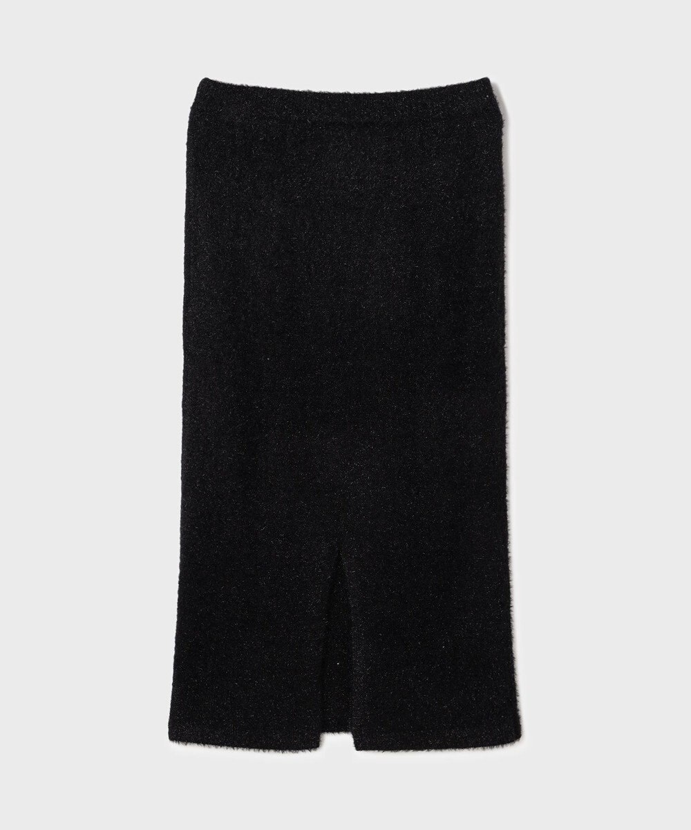 GRACE CONTINENTAL ラメフェザーニットスカート 