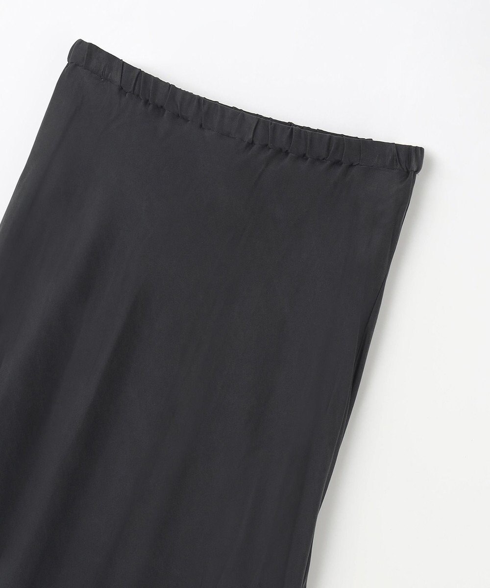 GRACE CONTINENTAL キュプラサテンフレアスカート 