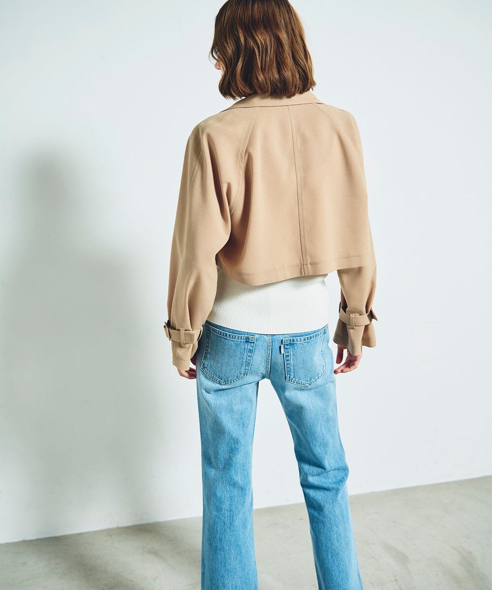 GRACE CONTINENTAL ストレッチスラブ3WAYコート 