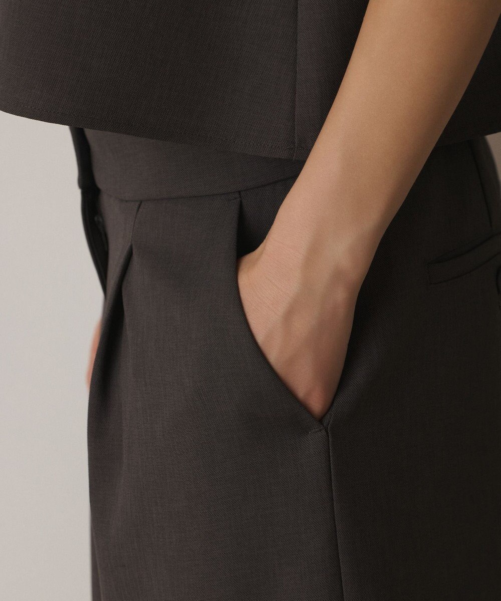 GRACE CONTINENTAL キャミ付レイヤードパンツ 