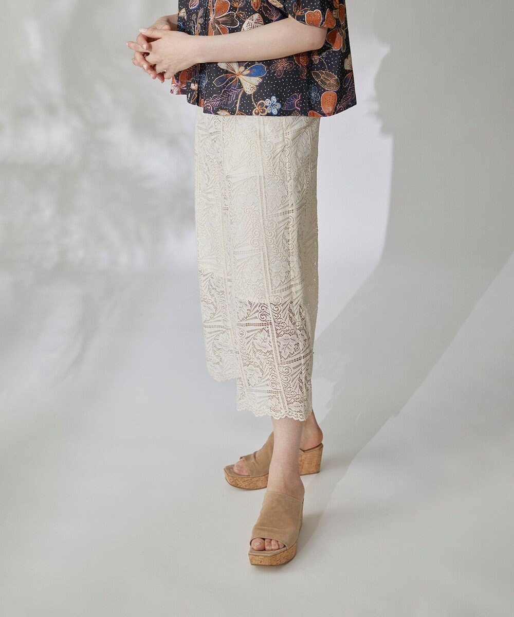 レースワイドパンツ Grace Continental Grace Continental グレースコンチネンタル 通販 レースワイドパンツ Grace Continental Grace Continental グレースコンチネンタル 通販