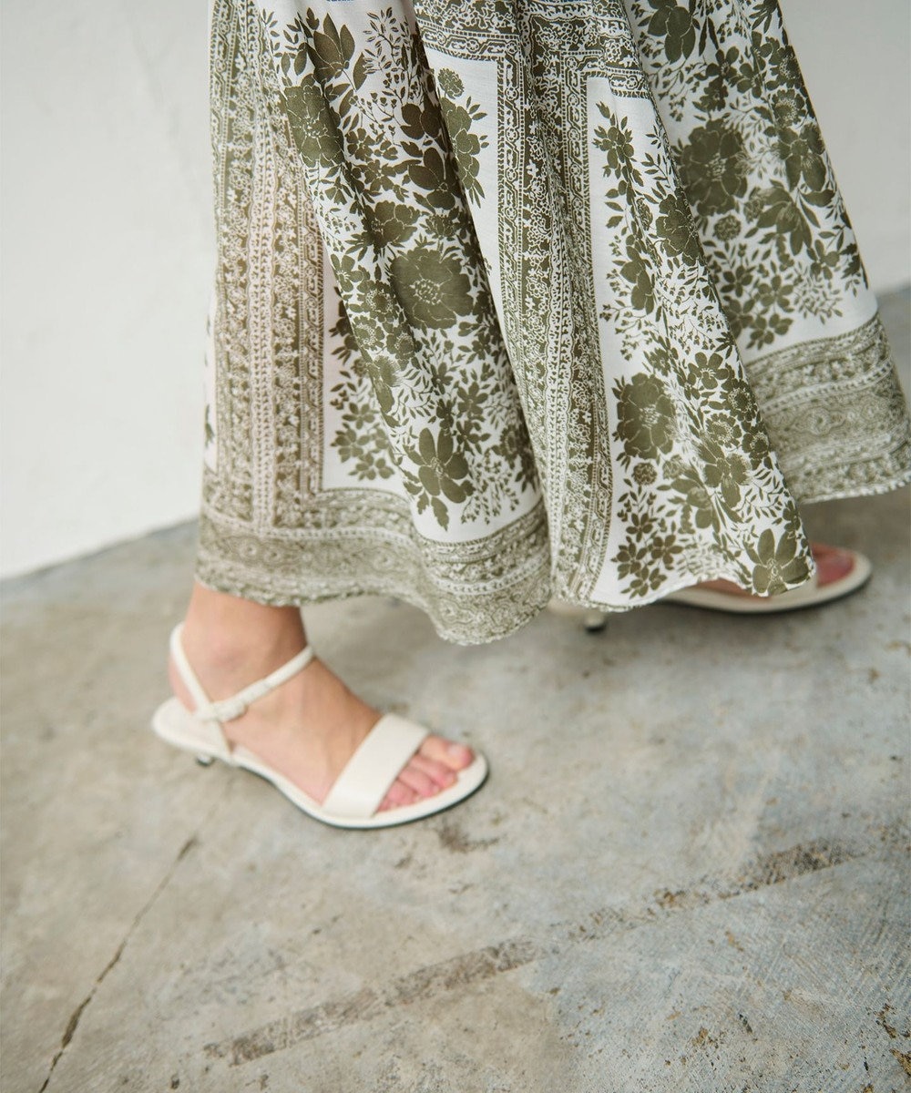 GRACE CONTINENTAL バンダナティアードスカート