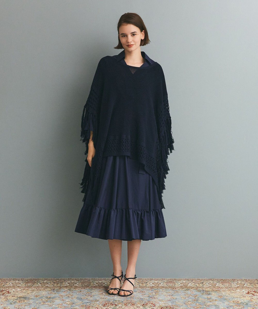 GRACE CONTINENTAL カシュクールシャツワンピース