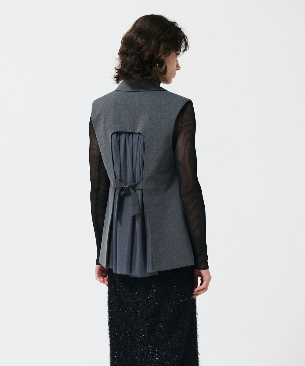 GRACE CONTINENTAL バックチュールジレ 