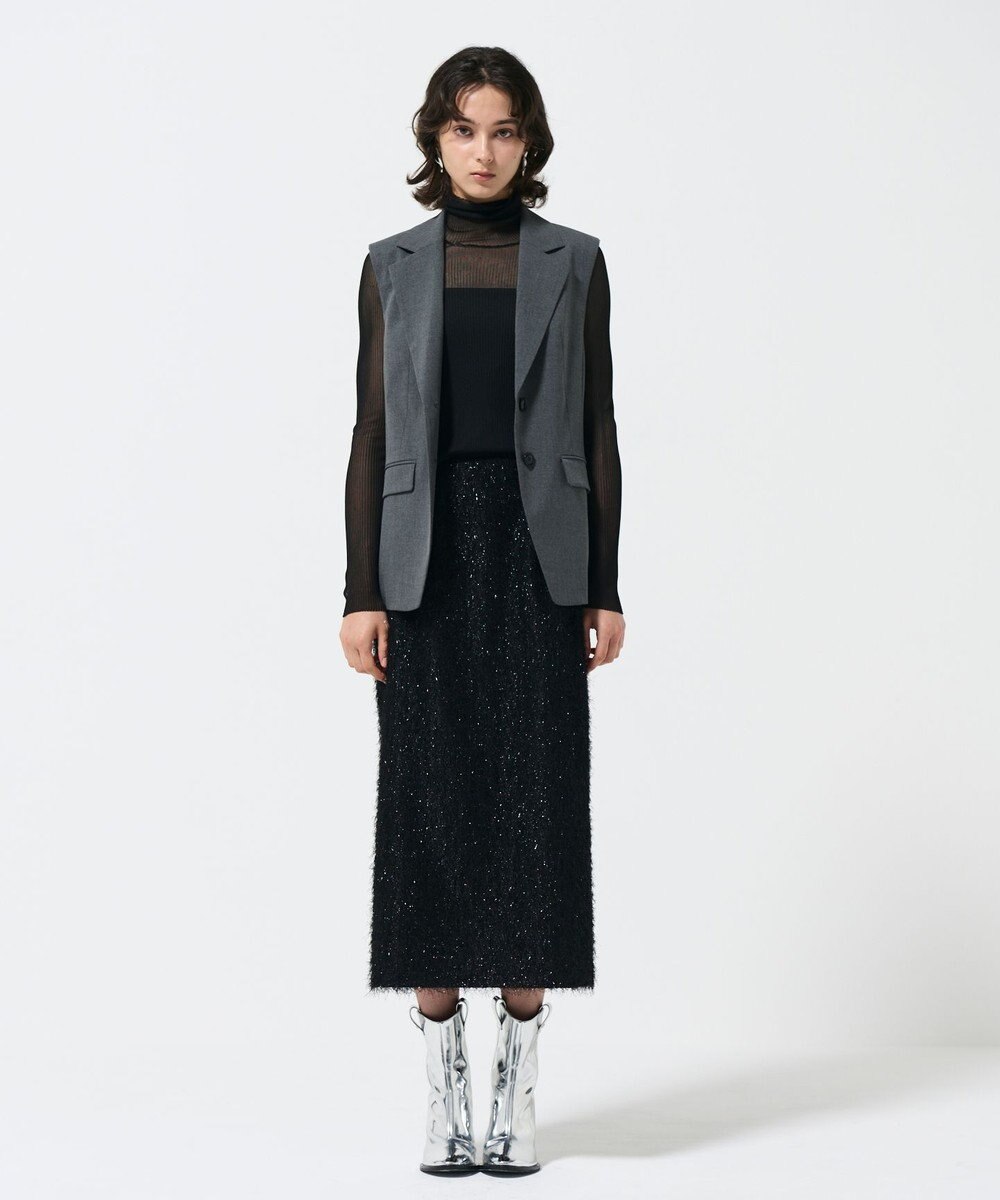 GRACE CONTINENTAL バックチュールジレ 